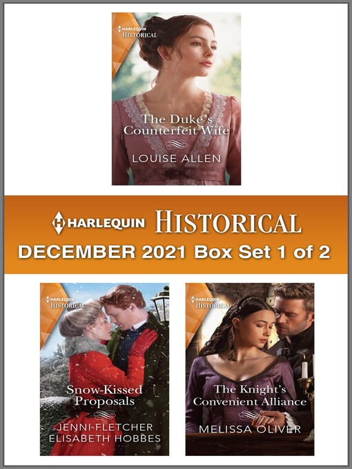 Cover image for Harlequin Historical December 2021, Box Set 1 of 2